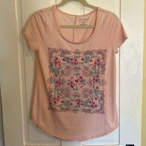 Lucky Brand small pink shirt